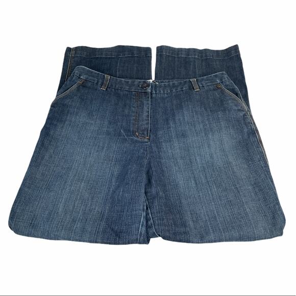 Talbots Straight Leg Jeans Blue Size 16 - Picture 3 of 8